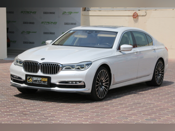 BMW  7-Series  750 Li  2016  Automatic  62,000 Km  8 Cylinder  Rear Wheel Drive (RWD)  Sedan  White