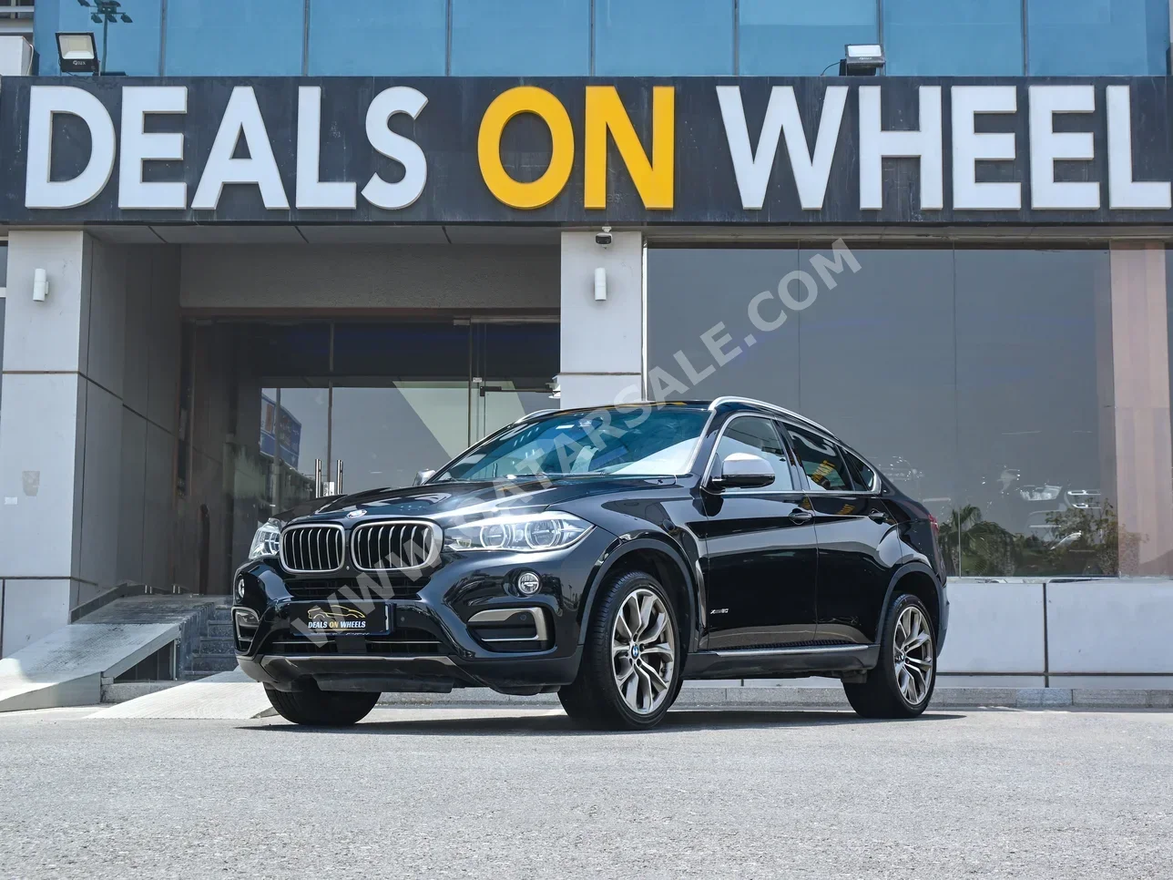 BMW  X-Series  X6 50i  2018  Automatic  100,000 Km  8 Cylinder  All Wheel Drive (AWD)  SUV  Black