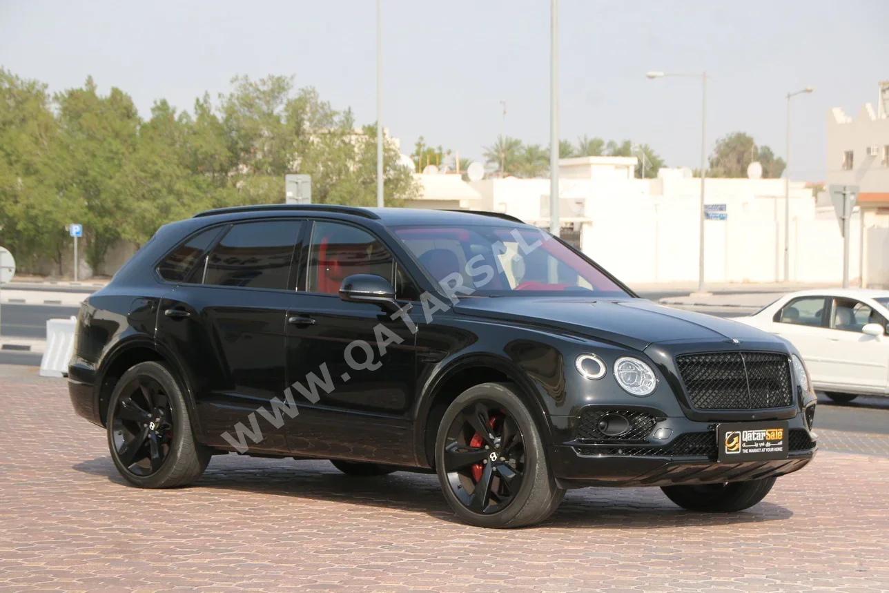 Bentley  Bentayga  2019  Automatic  81,000 Km  12 Cylinder  Four Wheel Drive (4WD)  SUV  Black
