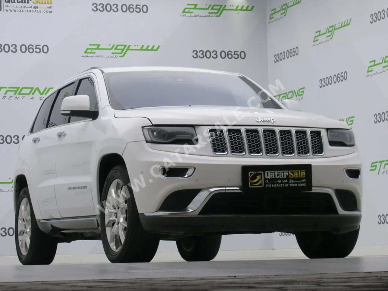 Jeep  Grand Cherokee  2016  Automatic  157,000 Km  8 Cylinder  Four Wheel Drive (4WD)  SUV  White