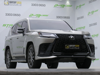 Lexus  LX  600 F Sport  2024  Automatic  37,000 Km  6 Cylinder  Four Wheel Drive (4WD)  SUV  Sonic Titanium  With Warranty