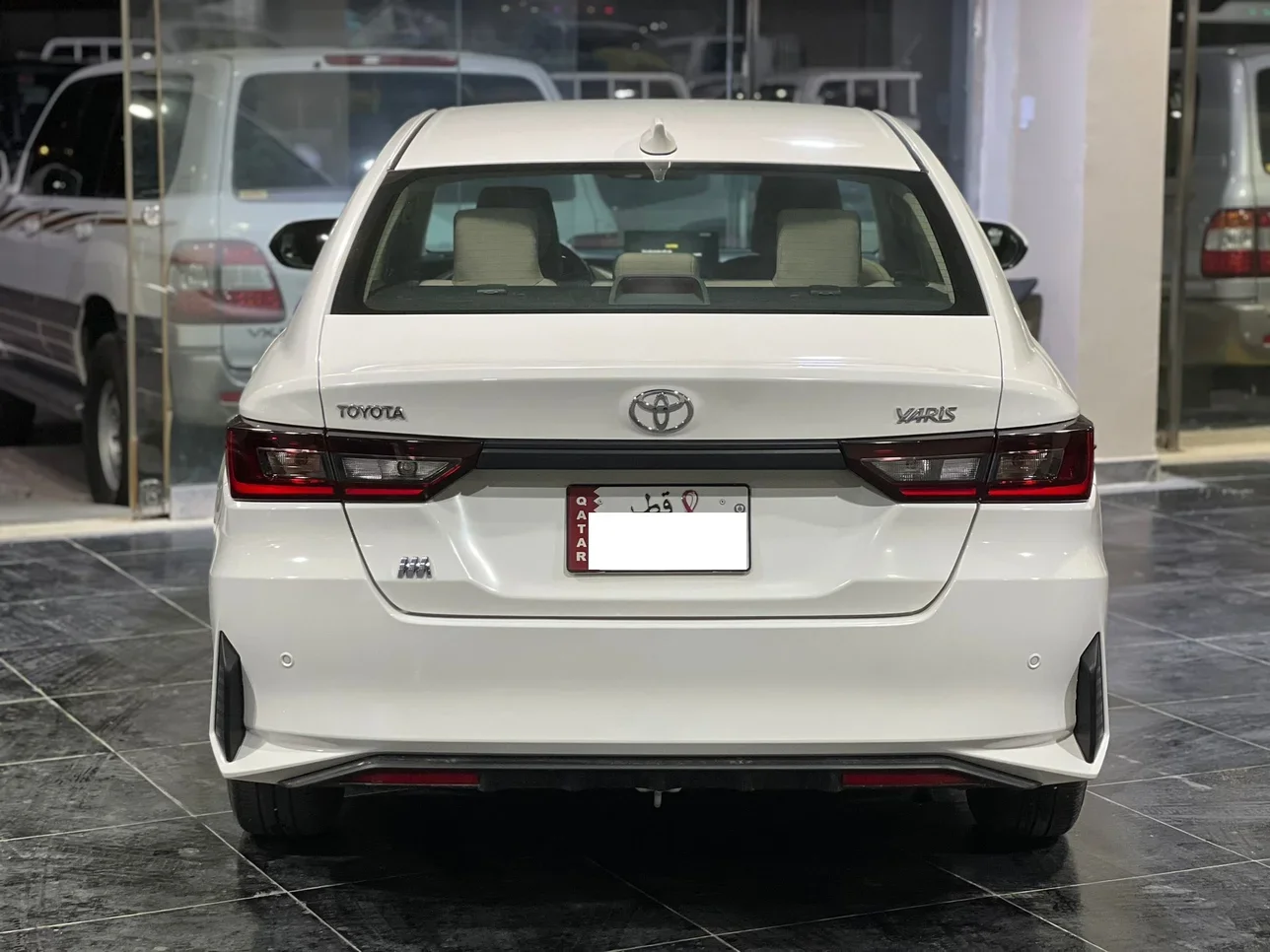 Toyota  Yaris  2023  Automatic  54,000 Km  4 Cylinder  Front Wheel Drive (FWD)  Sedan  White