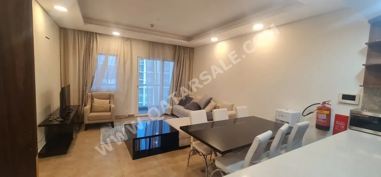 1 غرف نوم  شقة فندق  للايجار  في لوسيل -  الإركية  مفروشة بالكامل