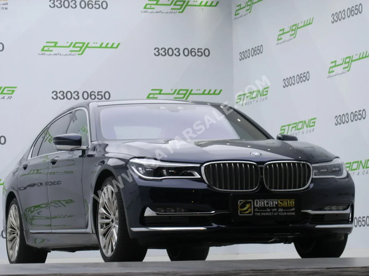 BMW  7-Series  740 Li  2016  Automatic  106,000 Km  6 Cylinder  Rear Wheel Drive (RWD)  Sedan  Dark Blue  With Warranty