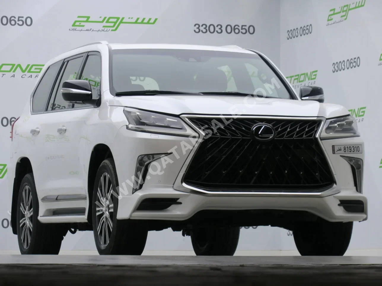 Lexus  LX  570 S  2018  Automatic  337,000 Km  8 Cylinder  Four Wheel Drive (4WD)  SUV  White