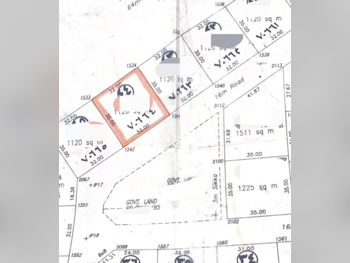 Lands For Sale  in Doha  - Al Duhail  -Area Size 1,120 Square Meter