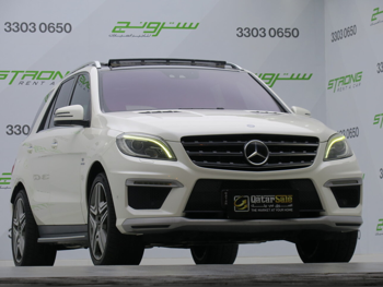 مرسيدس - بنز  ام ال  63 AMG  2013  اوتوماتيك  192,000 كم  8 سلندر  دفع رباعي  اس يو في  أبيض