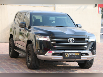 Toyota  Land Cruiser  GX  2024  Automatic  60,000 Km  6 Cylinder  Four Wheel Drive (4WD)  SUV  Black  With Warranty