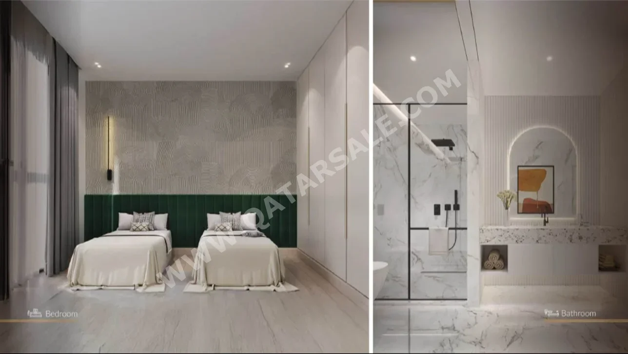 3 غرف نوم شقة للبيع في لوسيل - منطقة المارينا مفروشة بالكامل