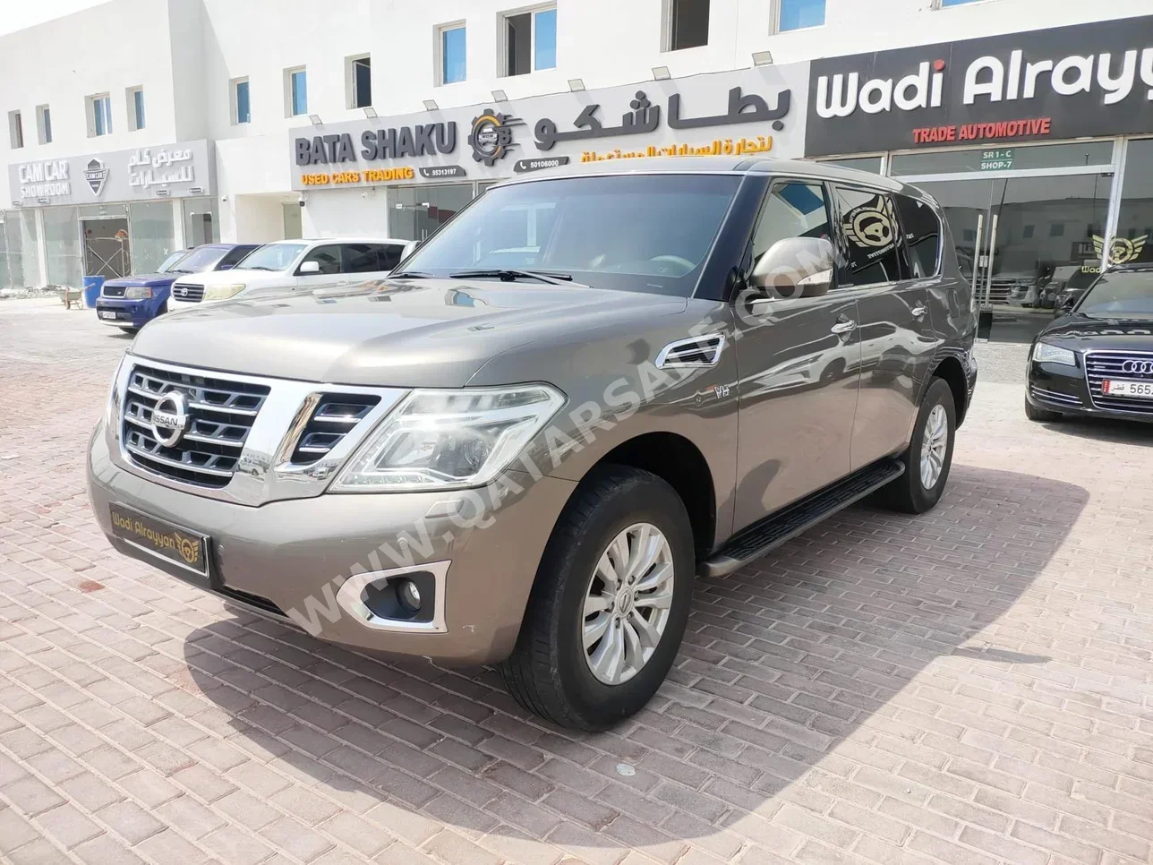 Nissan  Patrol  SE  2014  Automatic  177,000 Km  8 Cylinder  Four Wheel Drive (4WD)  SUV  Brown