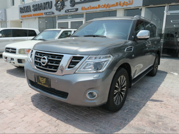 Nissan  Patrol  Platinum  2015  Automatic  370,000 Km  8 Cylinder  Four Wheel Drive (4WD)  SUV  Gray
