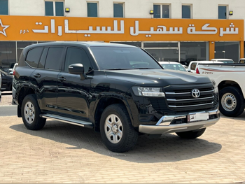 Toyota  Land Cruiser  GX  2023  Automatic  87,000 Km  6 Cylinder  Four Wheel Drive (4WD)  SUV  Black  With Warranty