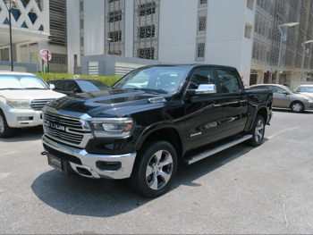 Dodge  Ram  laramie  2021  Automatic  75,000 Km  8 Cylinder  Four Wheel Drive (4WD)  Pick Up  Black  With Warranty