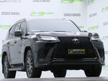 Lexus  LX  600 F Sport  2022  Automatic  65,000 Km  6 Cylinder  Four Wheel Drive (4WD)  SUV  Black  With Warranty