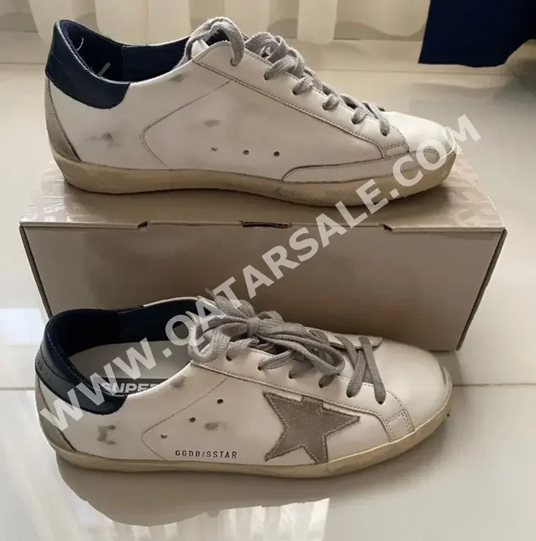 Shoes Golden Goose  Faux Leather  White Size 39  Qatar  Women
