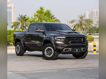 Dodge  Ram  TRX  2022  Automatic  52,000 Km  8 Cylinder  Four Wheel Drive (4WD)  Pick Up  Black  With Warranty
