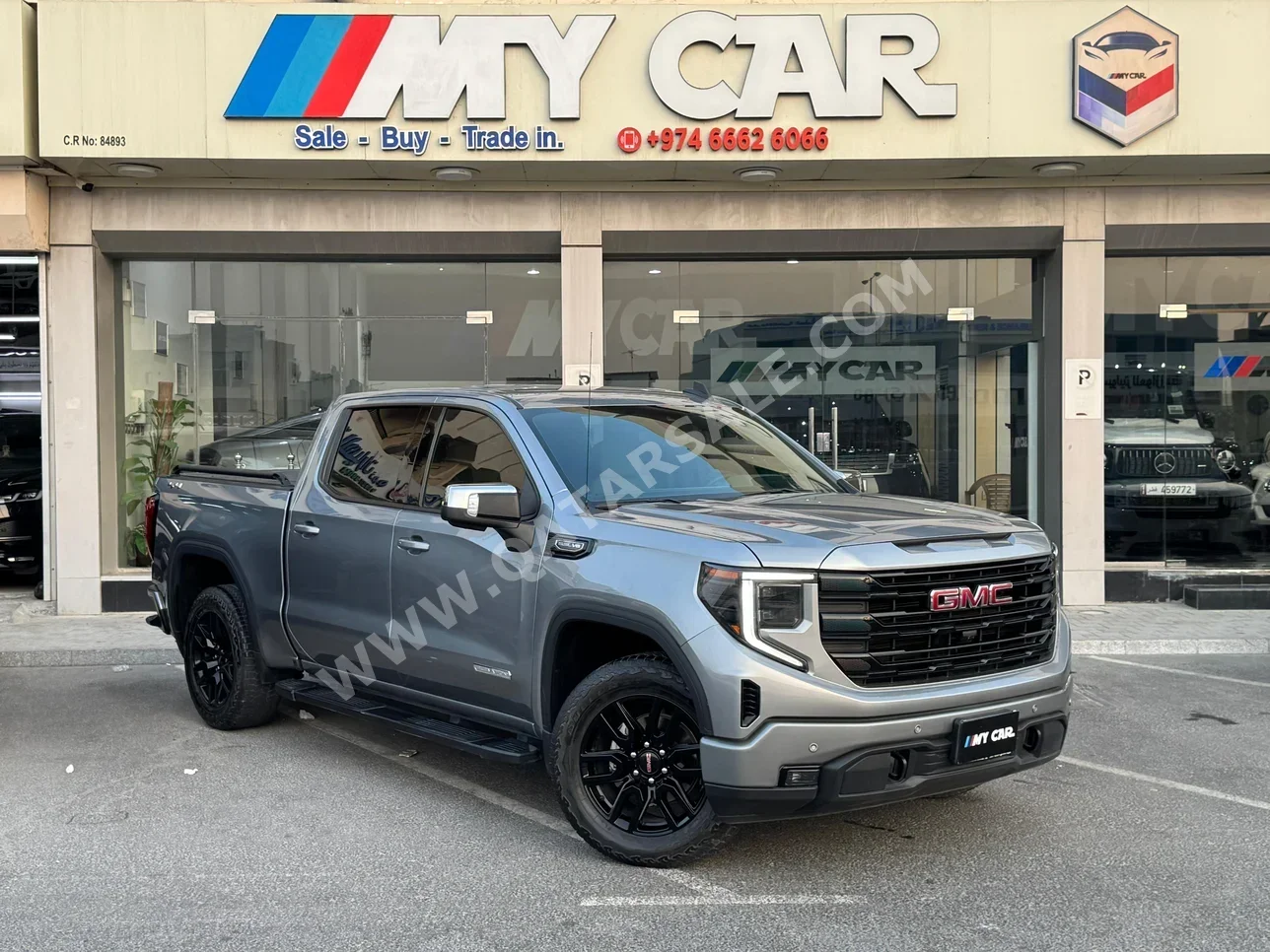 GMC  Sierra  Elevation  2024  Automatic  55,000 Km  8 Cylinder  Four Wheel Drive (4WD)  Pick Up  Gray  With Warranty