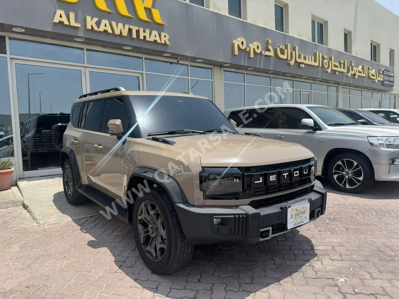 Jetour  T2  Luxury  2025  Automatic  8,000 Km  4 Cylinder  Four Wheel Drive (4WD)  SUV  Beige  With Warranty
