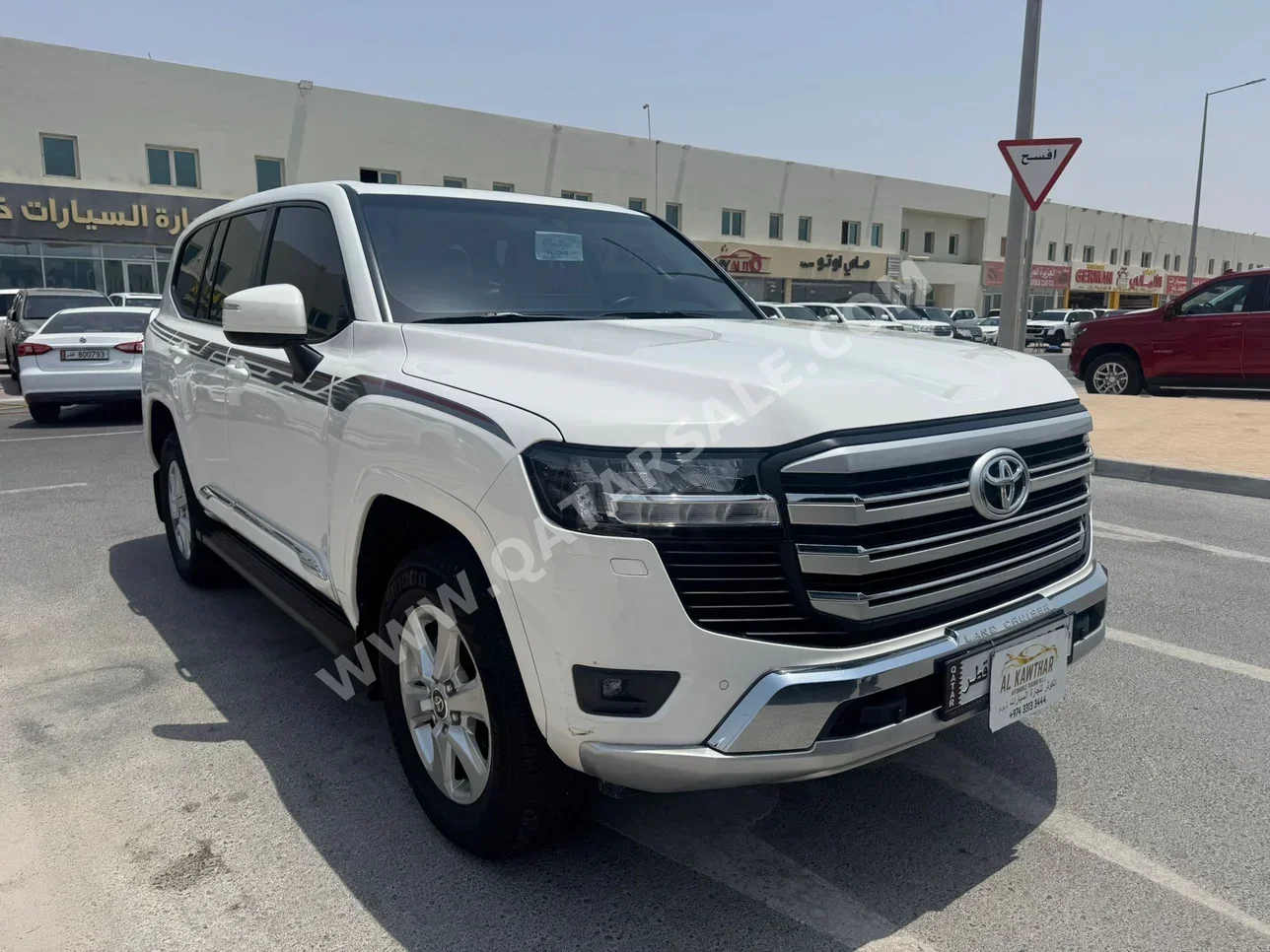 Toyota  Land Cruiser  GXR Twin Turbo  2023  Automatic  73,000 Km  6 Cylinder  Four Wheel Drive (4WD)  SUV  White  With Warranty