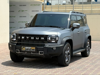 Jetour  T2  2025  Automatic  7,000 Km  4 Cylinder  Four Wheel Drive (4WD)  SUV  Gray Matte  With Warranty