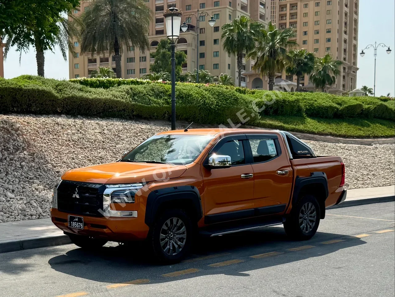 Mitsubishi  L 200  Diesel  2024  Automatic  11,000 Km  4 Cylinder  All Wheel Drive (AWD)  Pick Up  Orange  With Warranty