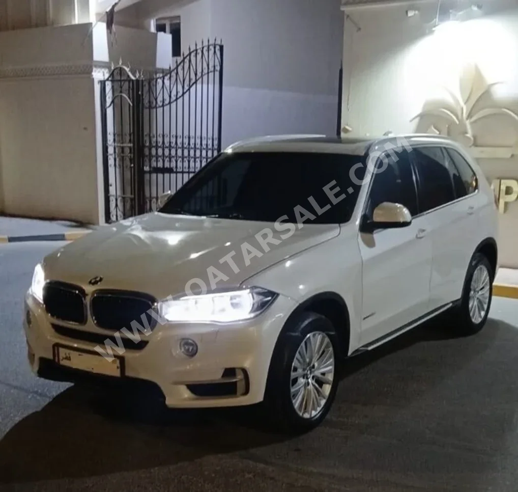 BMW  X5  2018  Automatic  55,000 Km  6 Cylinder  All Wheel Drive (AWD)  SUV  White