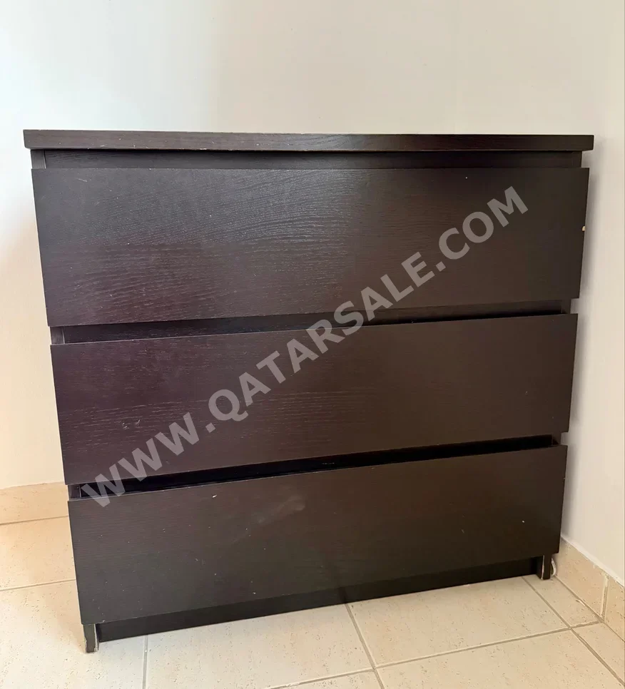 وحدات الأدراج ايكيا  أسود