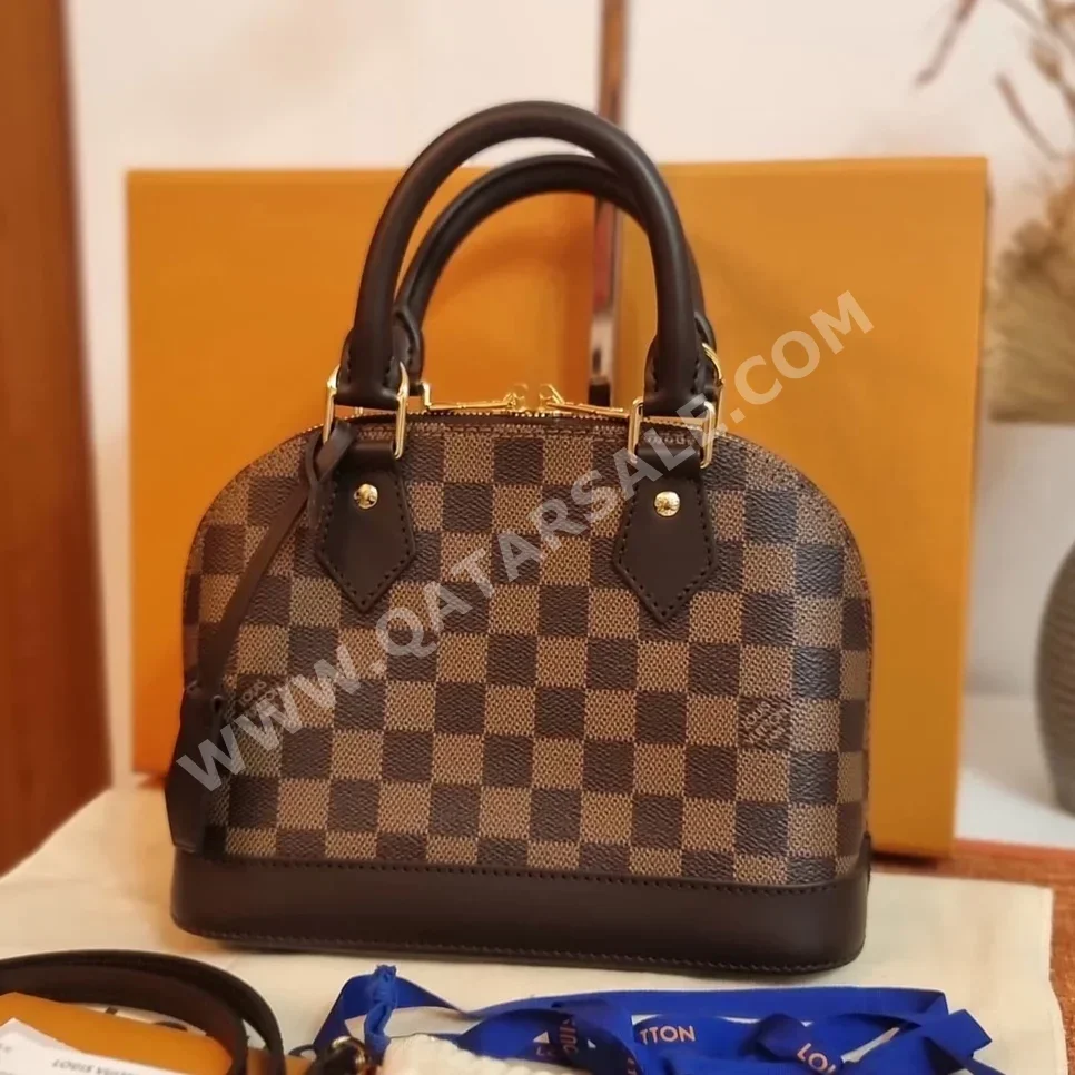 Bags  - Louis Vuitton  - Brown  - Genuine Leather  - For Women