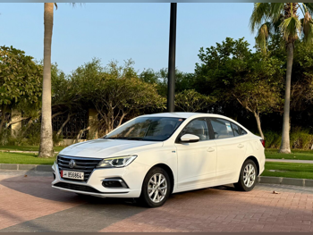 MG  5  2021  Automatic  46,000 Km  4 Cylinder  Front Wheel Drive (FWD)  Sedan  White