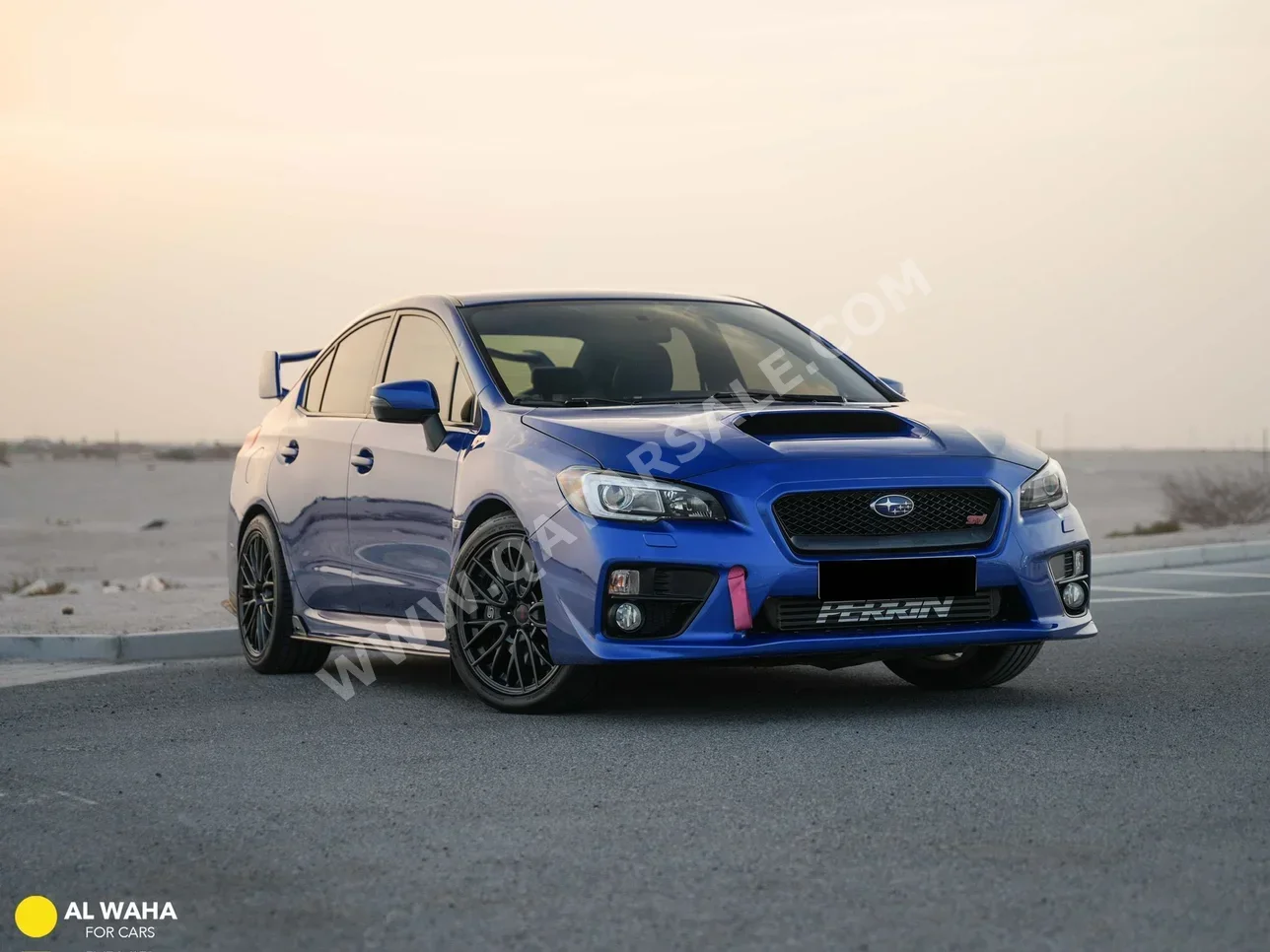 Subaru  Impreza  WRX  2016  Automatic  86,500 Km  4 Cylinder  Rear Wheel Drive (RWD)  Sedan  Blue