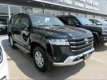 Toyota  Land Cruiser  GX  2025  Automatic  0 Km  6 Cylinder  Four Wheel Drive (4WD)  SUV  Black  With Warranty