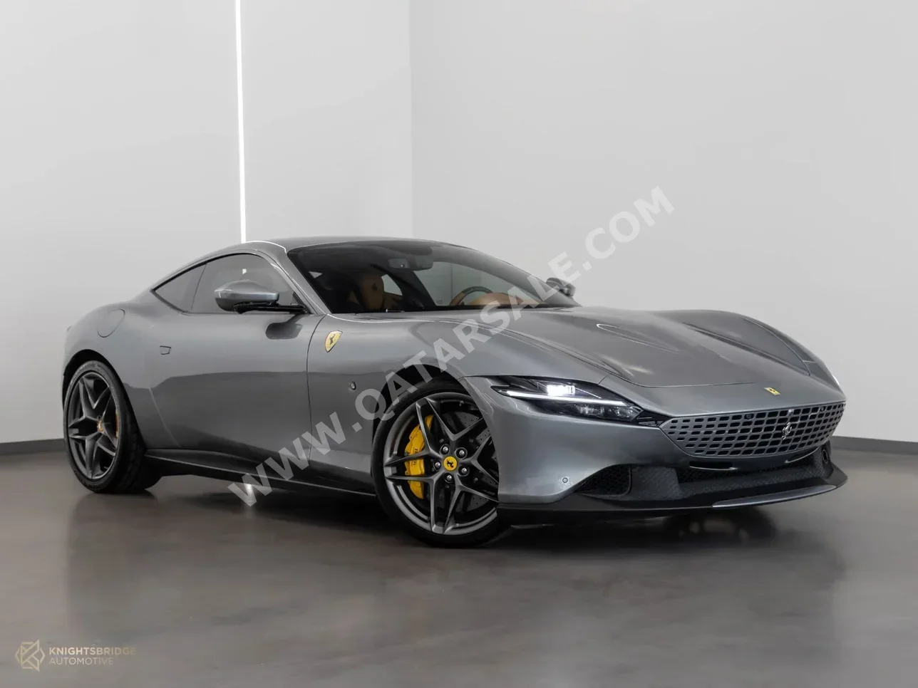 Ferrari  Roma  2023  Automatic  13,350 Km  8 Cylinder  Rear Wheel Drive (RWD)  Coupe / Sport  Silver  With Warranty