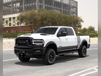 Dodge  Ram  Power Wagon  2024  Automatic  23,000 Km  8 Cylinder  Four Wheel Drive (4WD)  Pick Up  White  With Warranty
