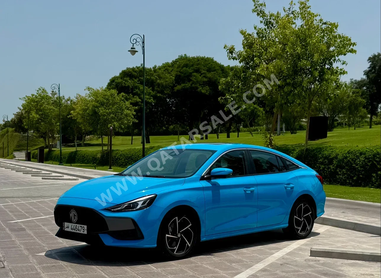 MG  GT  2022  Automatic  13,850 Km  4 Cylinder  Front Wheel Drive (FWD)  Sedan  Blue  With Warranty