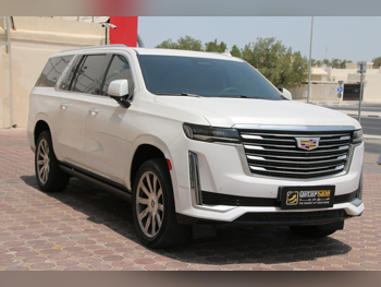 Cadillac  Escalade  600  2021  Automatic  112,000 Km  8 Cylinder  Four Wheel Drive (4WD)  SUV  White