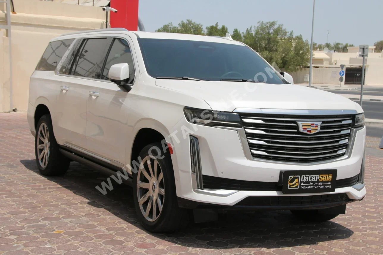 Cadillac  Escalade  600  2021  Automatic  112,000 Km  8 Cylinder  Four Wheel Drive (4WD)  SUV  White