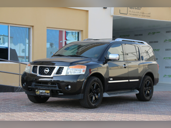 Nissan  Armada  2012  Automatic  90,000 Km  8 Cylinder  Four Wheel Drive (4WD)  SUV  Black