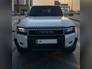 Toyota  Prado  2025  Automatic  5,000 Km  6 Cylinder  Four Wheel Drive (4WD)  SUV  White  With Warranty