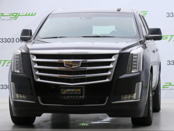 Cadillac  Escalade  2015  Automatic  264,000 Km  8 Cylinder  Four Wheel Drive (4WD)  SUV  Black