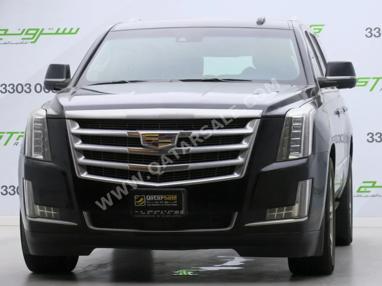 Cadillac  Escalade  2015  Automatic  264,000 Km  8 Cylinder  Four Wheel Drive (4WD)  SUV  Black
