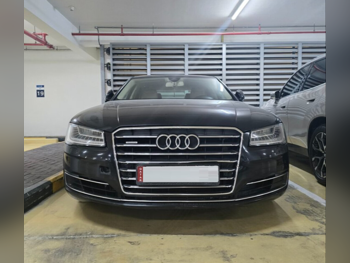 Audi  A8  50 TFSI  2015  Automatic  151,000 Km  6 Cylinder  Rear Wheel Drive (RWD)  Sedan  Black