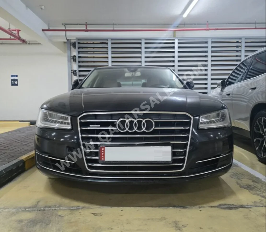 Audi  A8  50 TFSI  2015  Automatic  151,000 Km  6 Cylinder  Rear Wheel Drive (RWD)  Sedan  Black