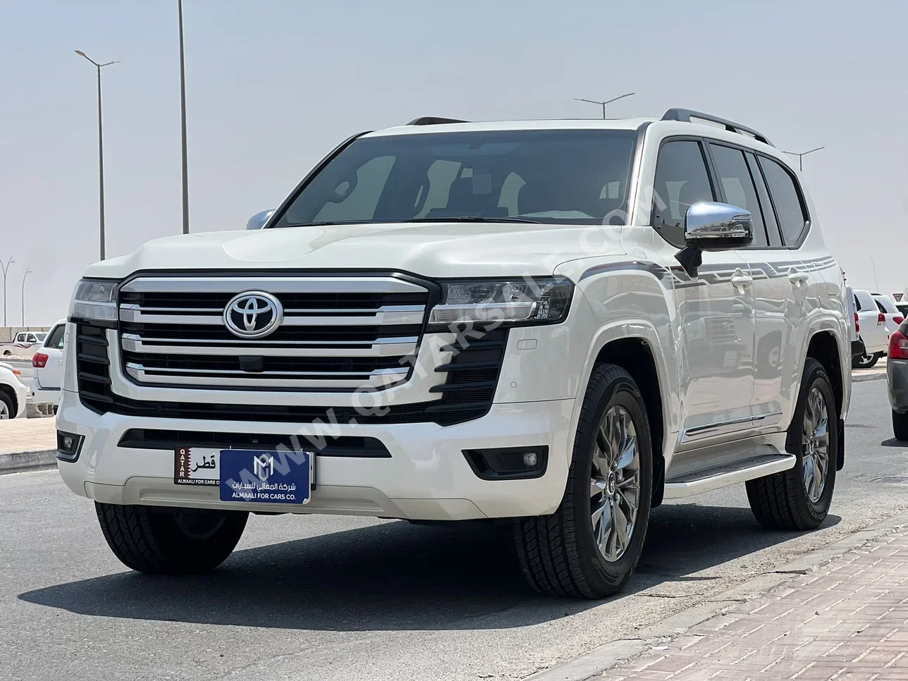 Toyota  Land Cruiser  GXR Twin Turbo  2023  Automatic  54,000 Km  6 Cylinder  Four Wheel Drive (4WD)  SUV  White  With Warranty