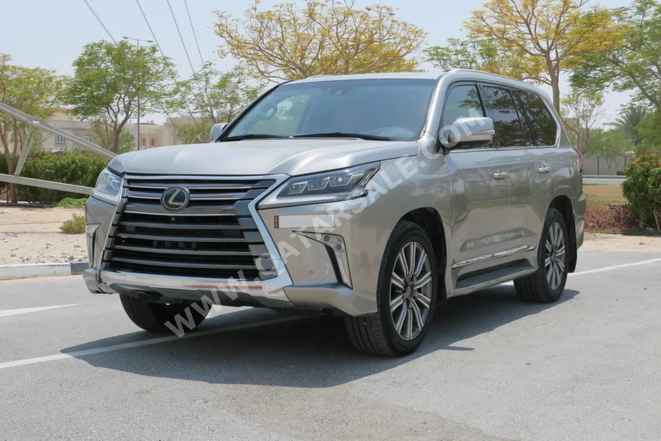 Lexus  LX  570  2016  Automatic  252,000 Km  8 Cylinder  Four Wheel Drive (4WD)  SUV  Sonic Titanium