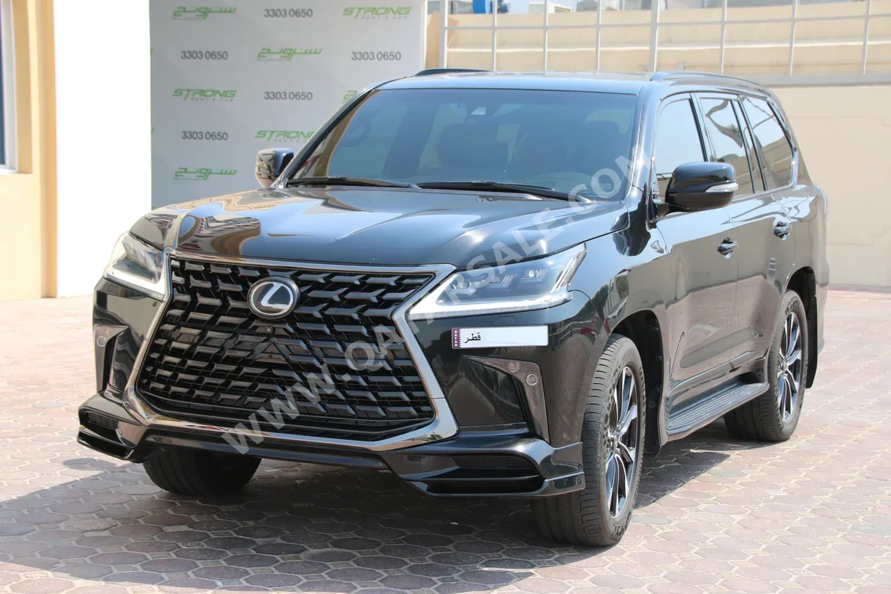 Lexus  LX  570 S Black Edition  2021  Automatic  47,500 Km  8 Cylinder  Four Wheel Drive (4WD)  SUV  Black