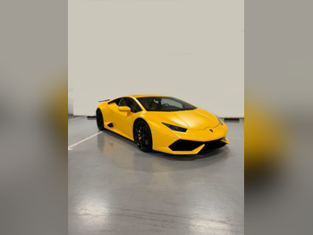 لمبرجيني  هركان  LP610-4  2015  اف - 1  43,000 كم  8 سلندر  دفع رباعي  كوبيه \ سبورت  أصفر