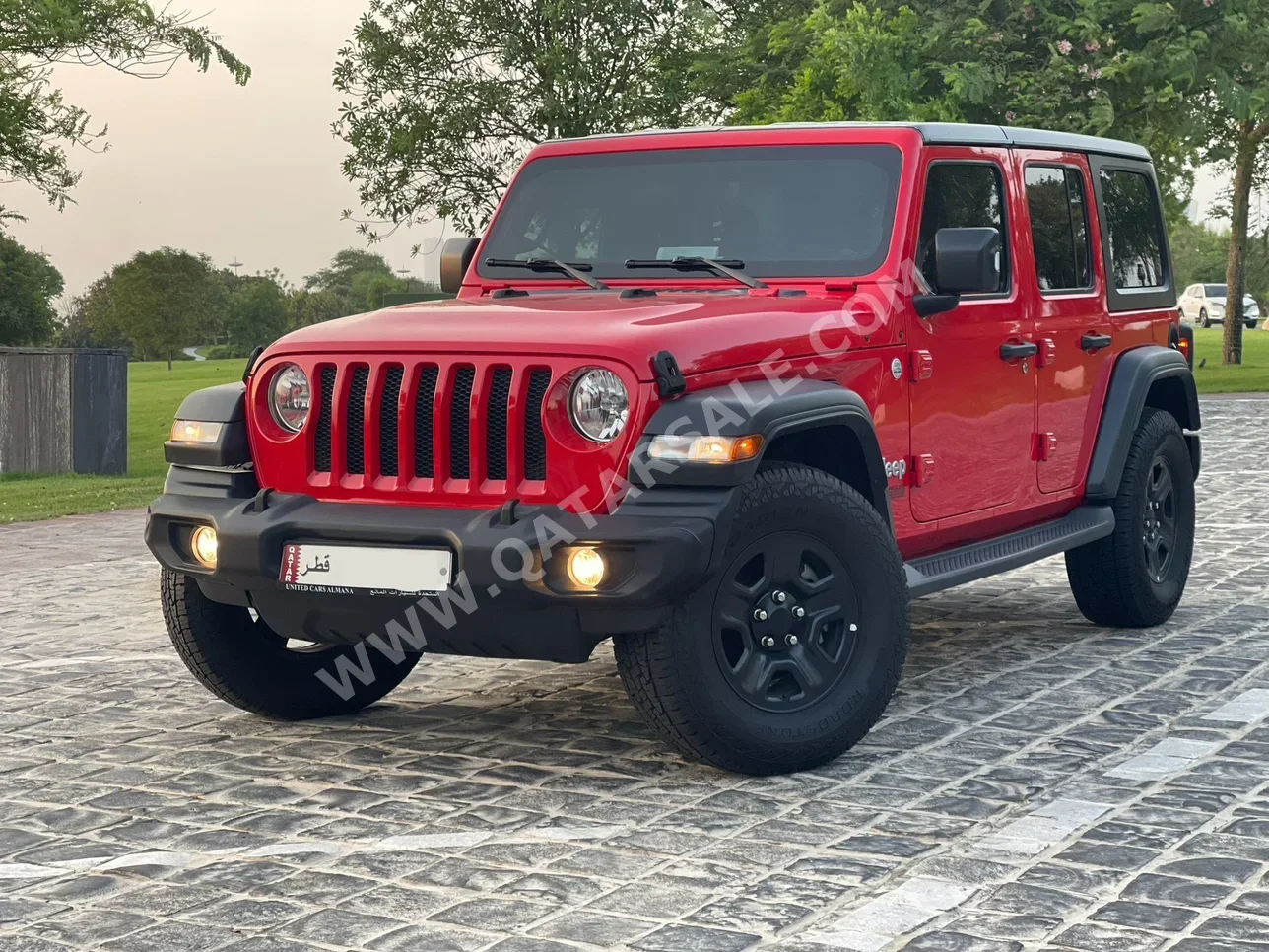 Jeep  Wrangler  Sport  2018  Automatic  102,000 Km  6 Cylinder  Four Wheel Drive (4WD)  SUV  Red