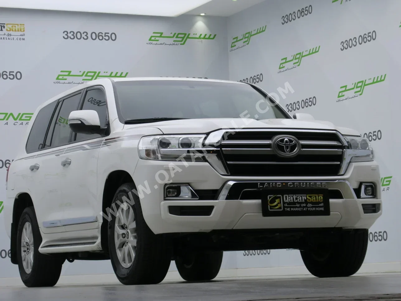 Toyota  Land Cruiser  GXR  2020  Automatic  268,000 Km  8 Cylinder  Four Wheel Drive (4WD)  SUV  White