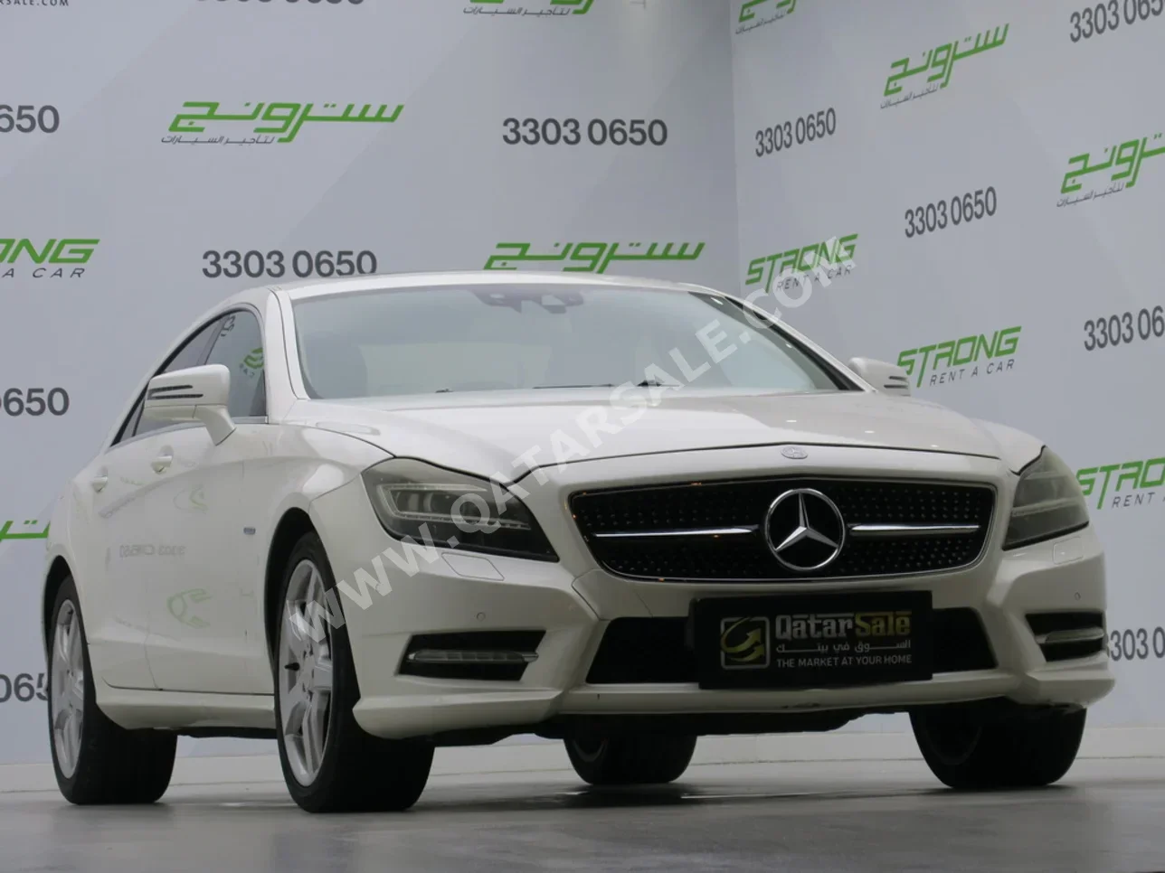 Mercedes-Benz  CLS  500  2012  Automatic  120,000 Km  8 Cylinder  Rear Wheel Drive (RWD)  Coupe / Sport  White