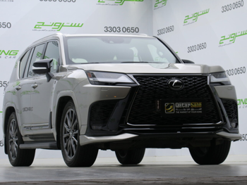 Lexus  LX  600 F Sport  2023  Automatic  63,000 Km  6 Cylinder  Four Wheel Drive (4WD)  SUV  Silver  With Warranty